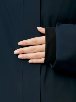 Jakke<Blæst Ramoen Primaloft Parka Dark Navy Jakke Mørkeblå