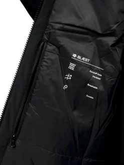 Jakke<Blæst Randers Insulated Hoody Jacket Jakke Sort Black