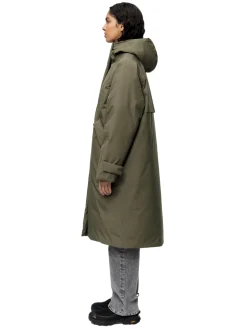 Jakke<Blæst Røros Down Coat Grape Leaf Jakke Grønn