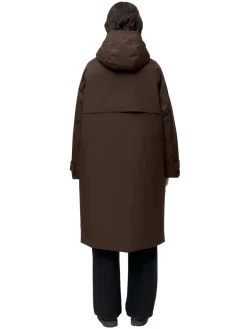 Jakke<Blæst Røros Down Coat Java Jakke Brun