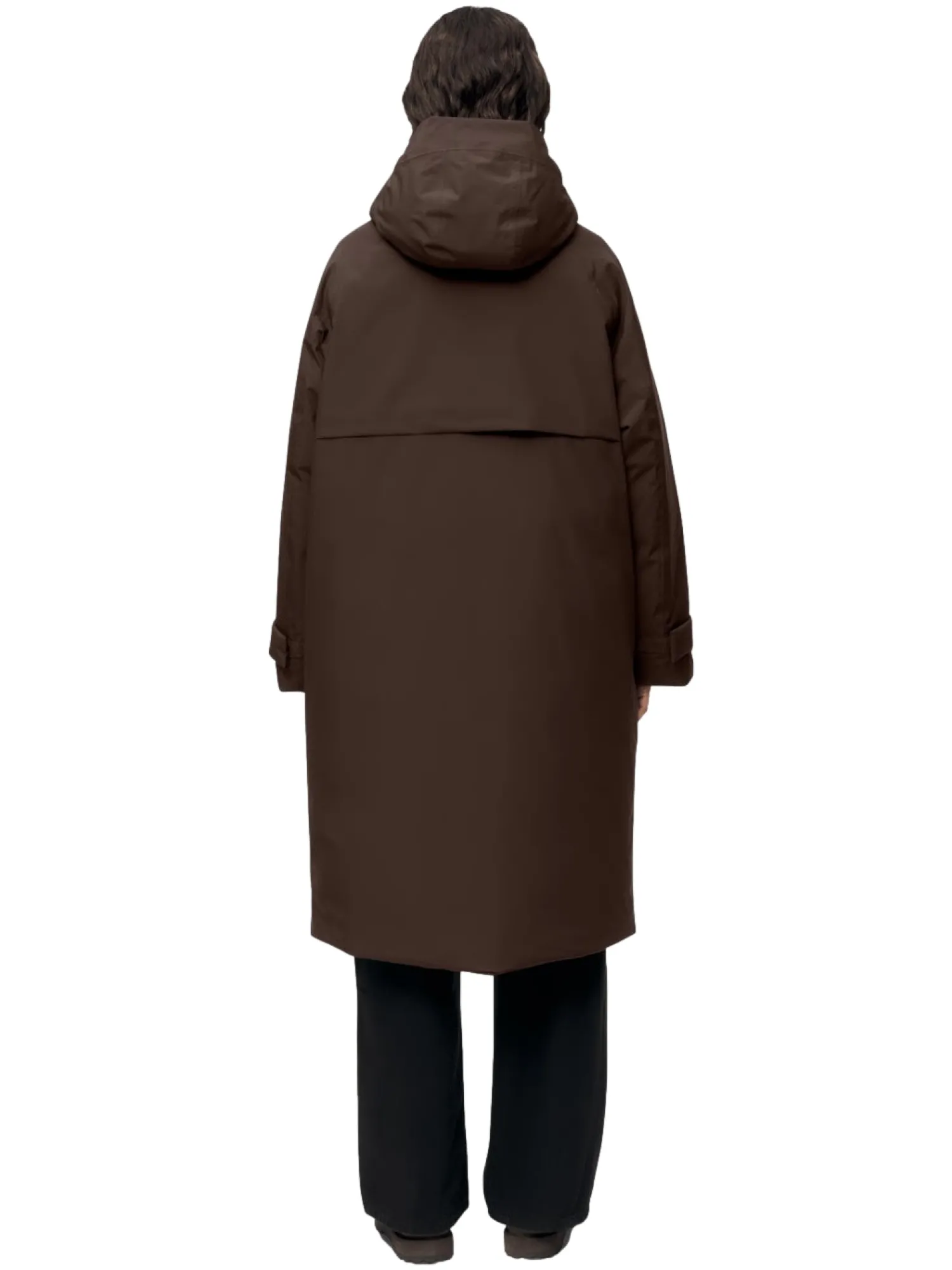 Jakke<Blæst Røros Down Coat Java Jakke Brun