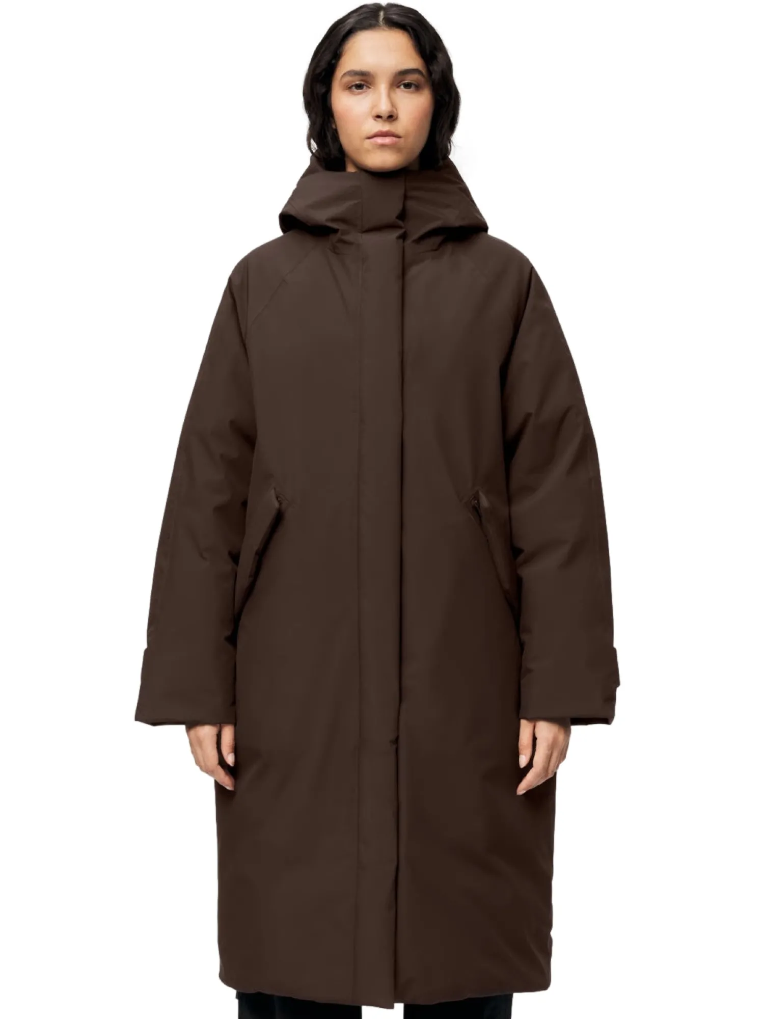 Jakke<Blæst Røros Down Coat Java Jakke Brun