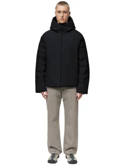 Jakke<Blæst Runde Down Jacket Black Jakke Sort