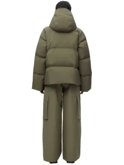 Jakke<Blæst Selje Down Jacket Jakke Grønn Grape Leaf