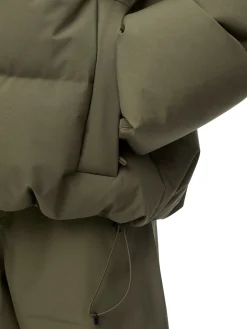 Jakke<Blæst Selje Down Jacket Jakke Grønn Grape Leaf