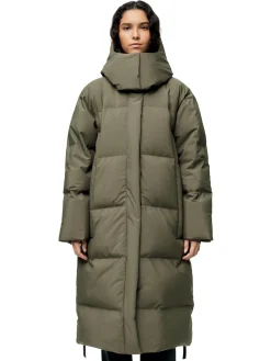 Jakke<Blæst Stranda Down Coat Jakke Grønn Grape Leaf