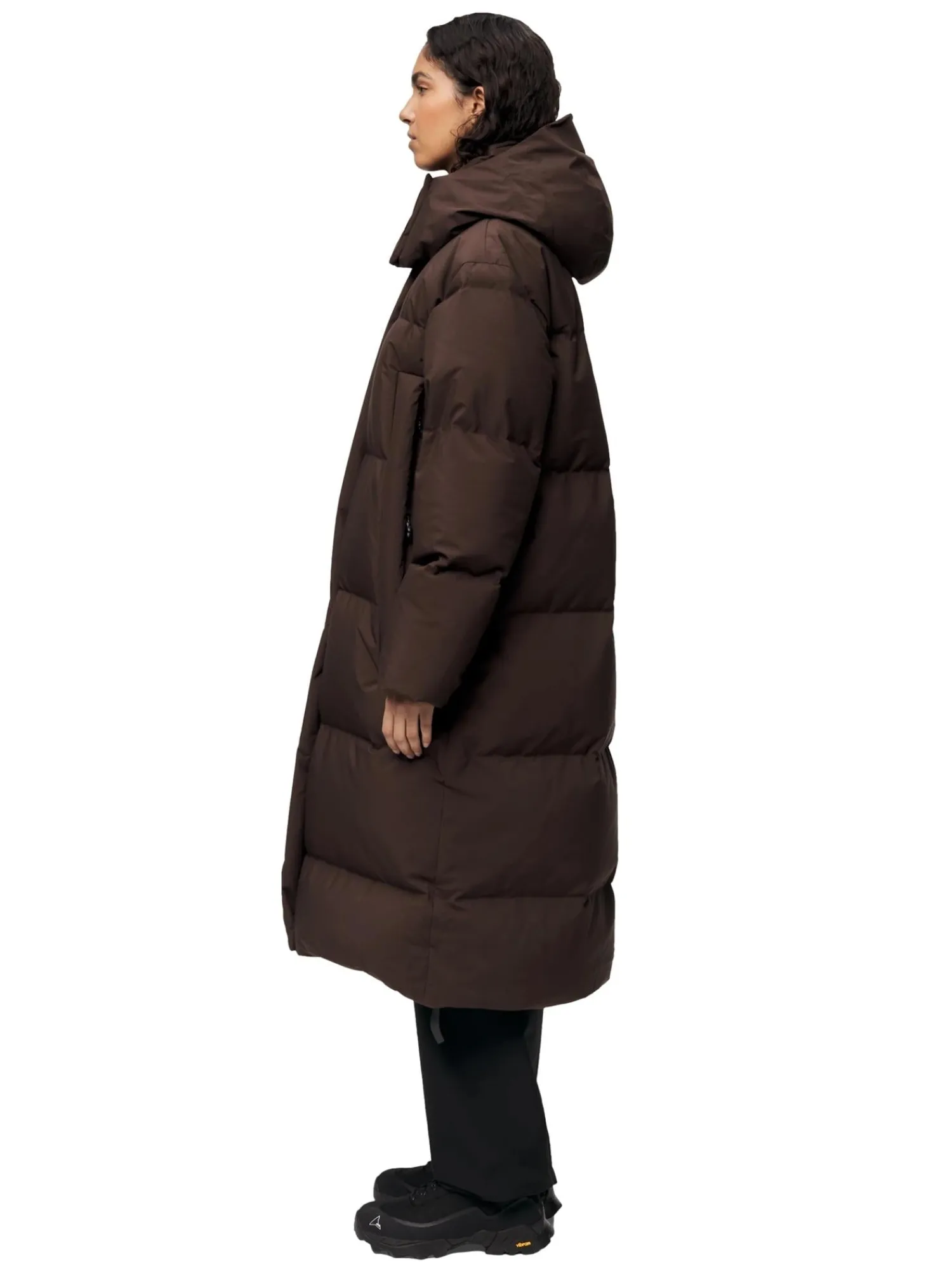 Jakke<Blæst Stranda Down Coat Jakke Mørkebrun Java