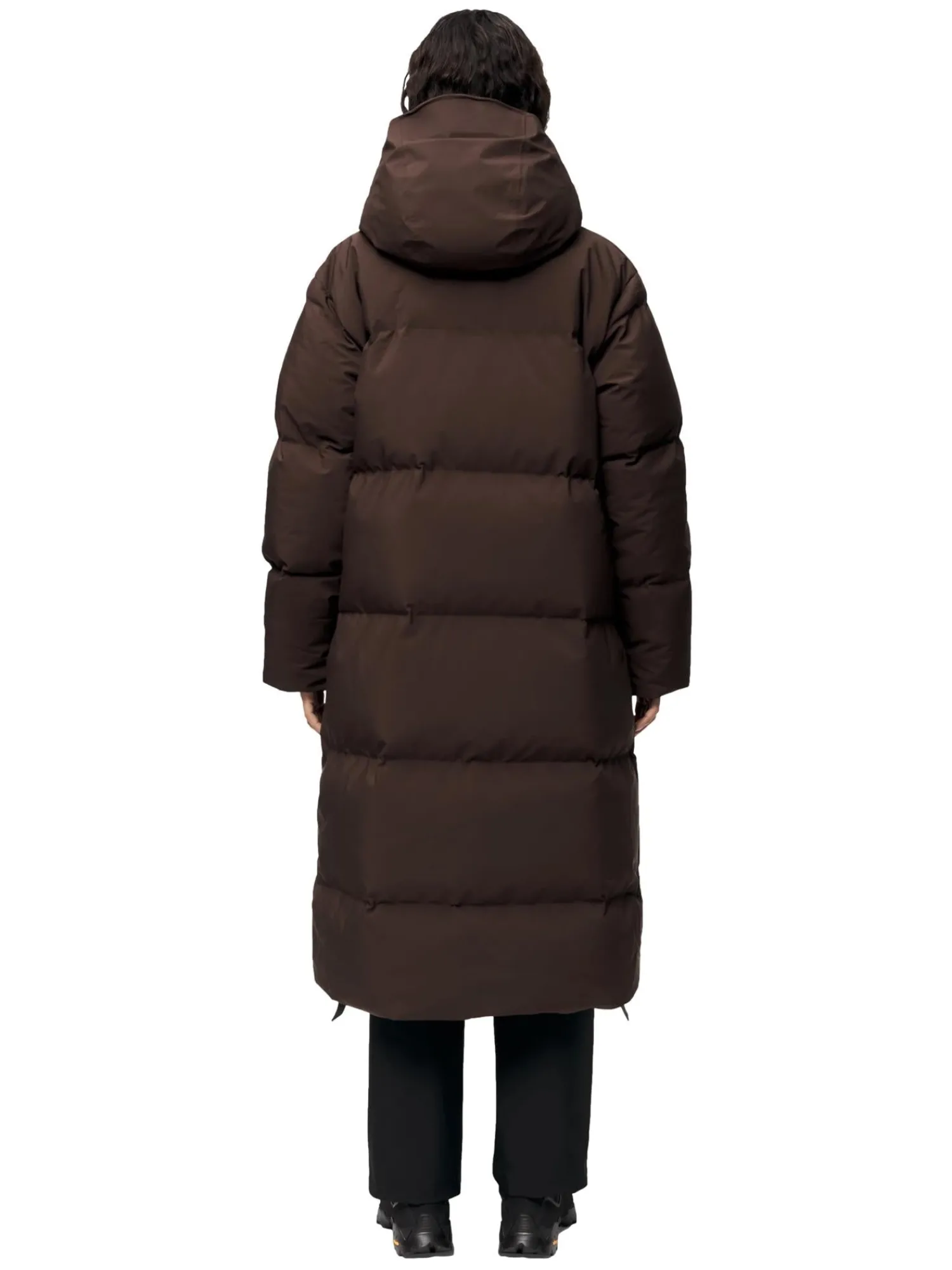 Jakke<Blæst Stranda Down Coat Jakke Mørkebrun Java