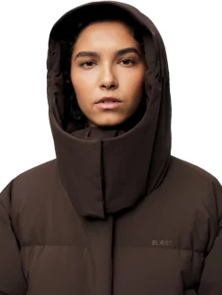 Jakke<Blæst Stranda Down Coat Jakke Mørkebrun Java