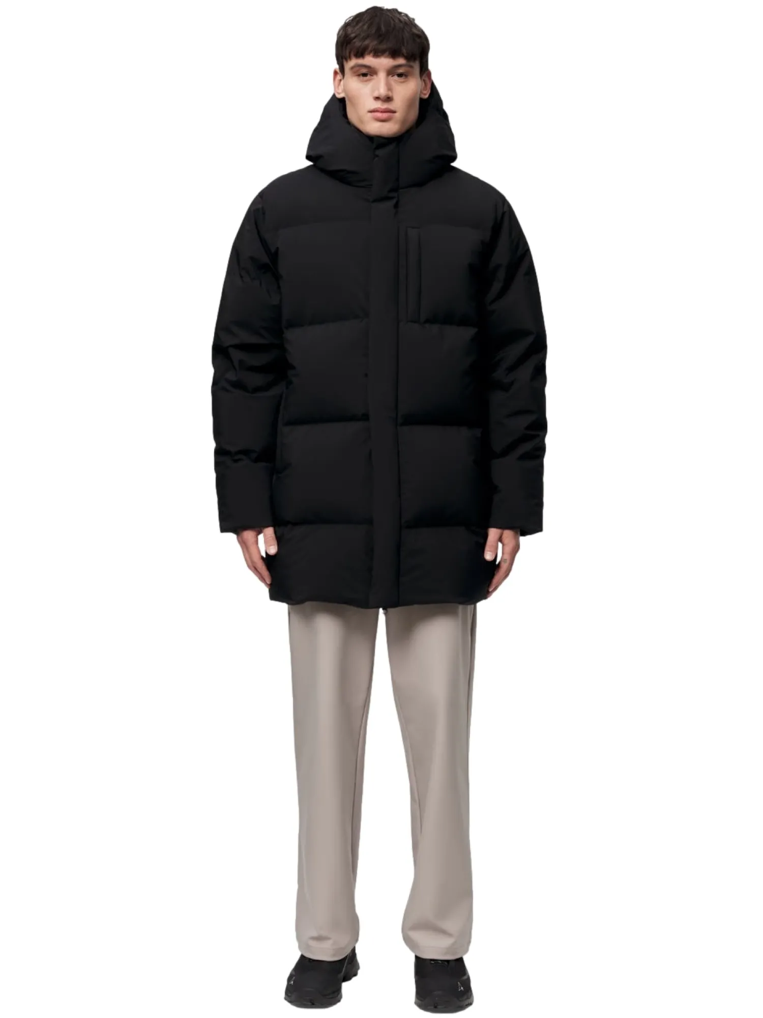 Jakke<Blæst Ulla Down Jacket Black Jakke Sort