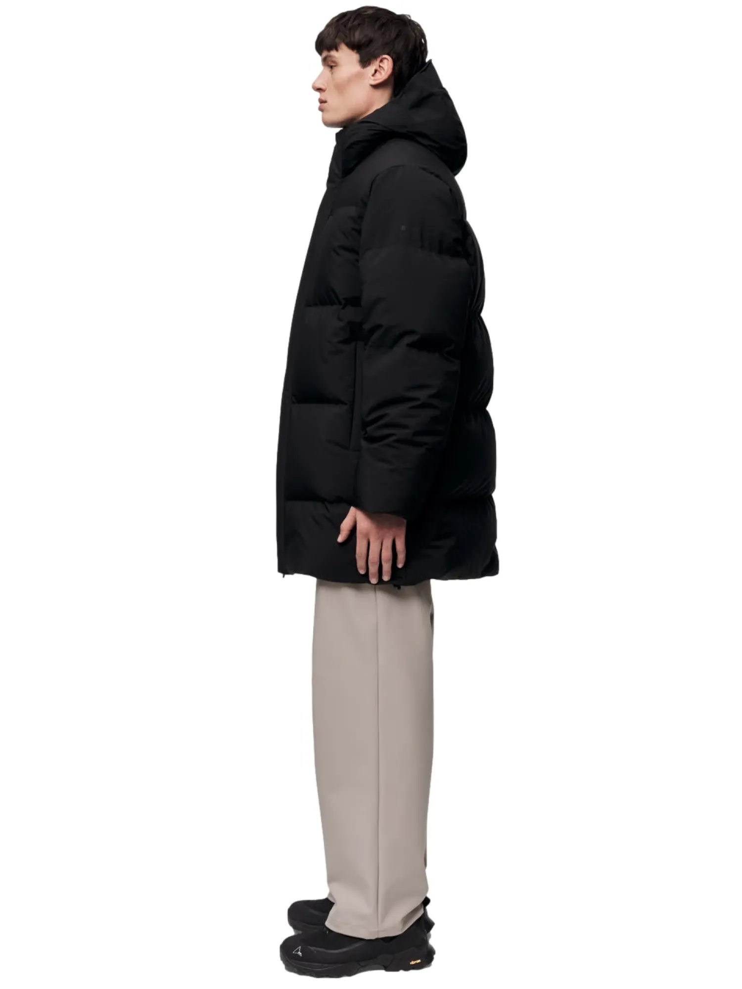 Jakke<Blæst Ulla Down Jacket Black Jakke Sort