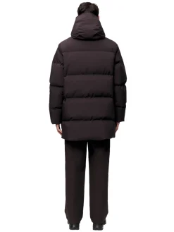 Jakke<Blæst Ulla Down Jacket Brown Soil Jakke Brun