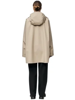 Jakke<Blæst Voss Poncho Jakke Beige