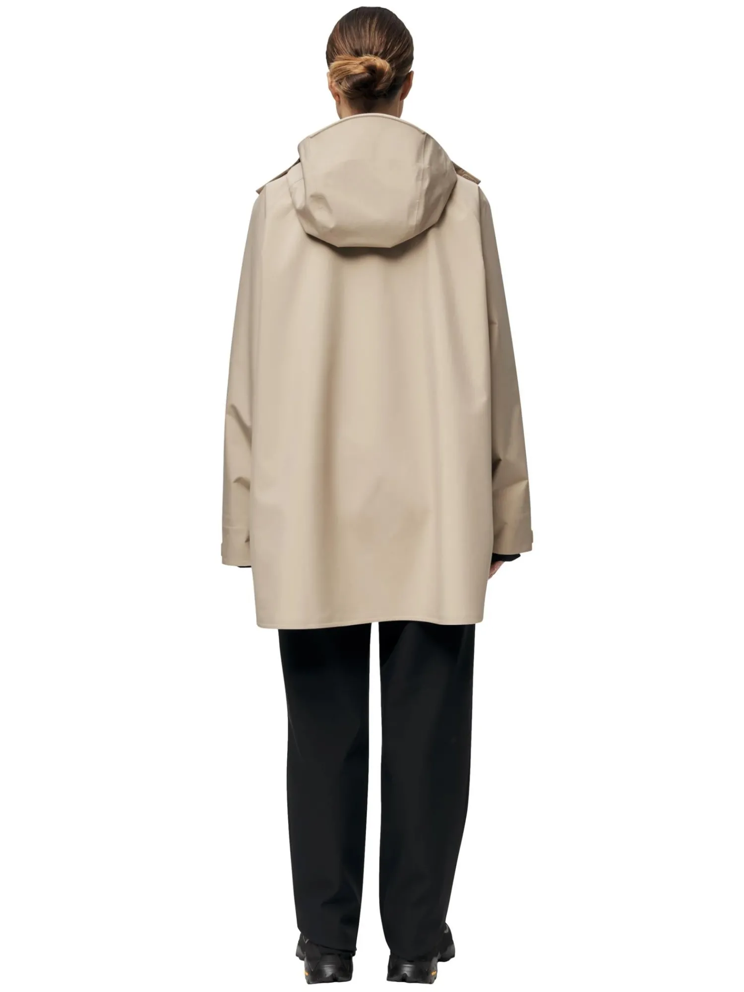 Jakke<Blæst Voss Poncho Jakke Beige