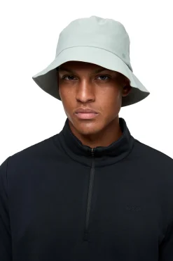 Hodeplagg|Hodeplagg<Blæst Øya Bucket Hat Bøttehatt Lysegrønn Iceberg Green