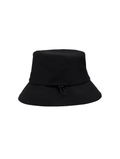 Hodeplagg|Hodeplagg<Blæst Øya Bucket Hat Bøttehatt Sort