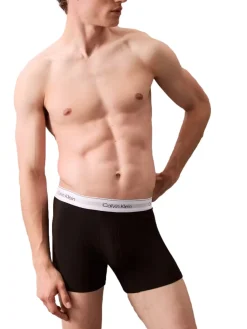 Undertøy|Tilbehør<Calvin Klein Underwear Boxer Brief Modern Cotton 3PK Boxershorts Hvit/Grå/Sort