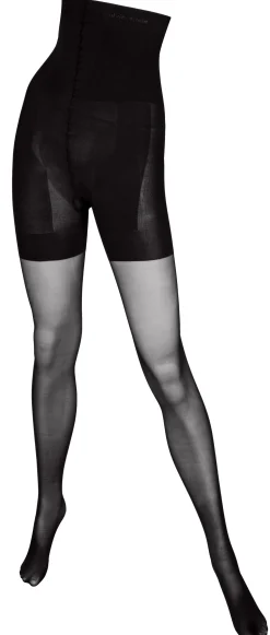 Undertøy<Calvin Klein Underwear CK Ultra Fit High Semi-Opaque 40 den Strømpebukse Sort