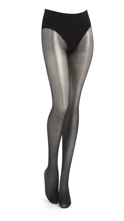 Undertøy<Calvin Klein Underwear CK UltraFit Jersey 40DEN Strømpebukse Sort