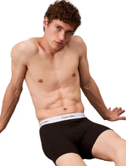 Undertøy|Tilbehør<Calvin Klein Underwear Icon Boxer Briefs 3pk Boxershorts Sort