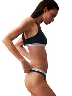 Undertøy<Calvin Klein Underwear Thong Modern Logo 3PK Undertøy Sort