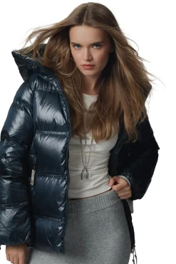 Jakke<CAYA Erika Navy Jakke Mørkeblå