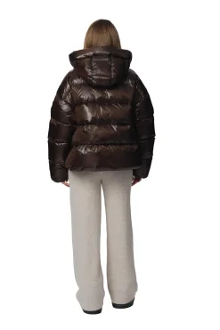 Jakke<CAYA Ginny Short Coffee Jakke Mørkebrun