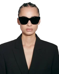 Solbriller|Solbriller<Chimi Eyewear 07 Black Solbriller Sort