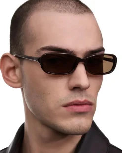 Solbriller|Solbriller<Chimi Eyewear Code Brown Solbriller Lysebrun