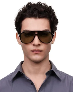 Solbriller|Solbriller<Chimi Eyewear Doris Dusty Tortoise Solbriller Brun
