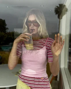 Solbriller|Solbriller<Chimi Eyewear Doris Honey Tortoise Solbriller Brun/Gul