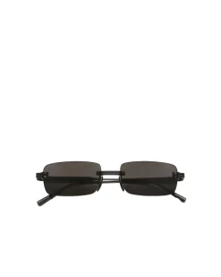 Solbriller|Solbriller<Chimi Eyewear Rimless Parallel Black Solbriller Sort