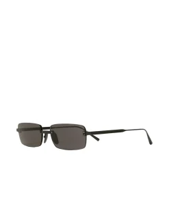 Solbriller|Solbriller<Chimi Eyewear Rimless Parallel Black Solbriller Sort