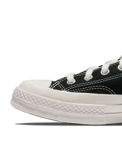 Sko<Comme des Garcons Play CT70 Small red heart LOW top Sko Sort