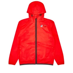 Jakke|Jakke<Comme des Garcons Play K-Way Full Zip Jacket Jakke Rød