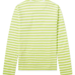 Genser<Comme des Garcons Play Ladies T-shirt Long Sleeve Genser Lysegrønn