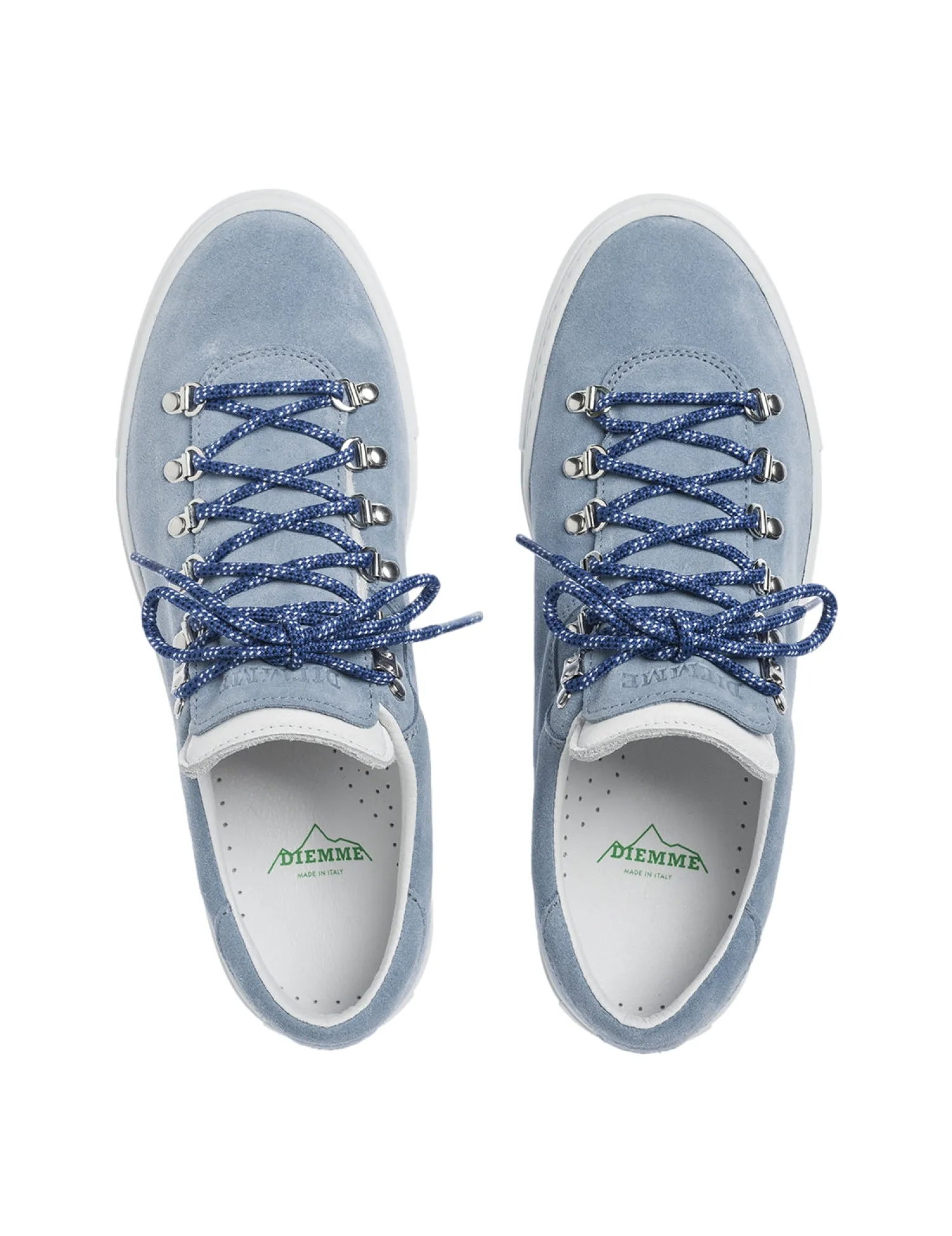 Sko<Diemme Marostica Low Dusk Blue Suede Sko Lyseblå