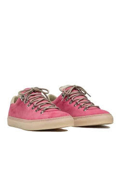 Sko<Diemme Marostica Low Pink Gelato Suede Sko Lyserosa