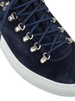 Sko<Diemme Marostica Low Platform Navy Suede Sko Navy