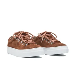 Sko<Diemme Marostica Low Platform Rust Suede Sko Rustrød