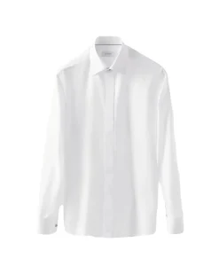 Skjorte<Eton 3000 Slim Evening White Signature Twill Shirt Skjorte Hvit