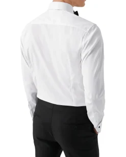Skjorte<Eton 3000 Slim Evening White Signature Twill Shirt Skjorte Hvit