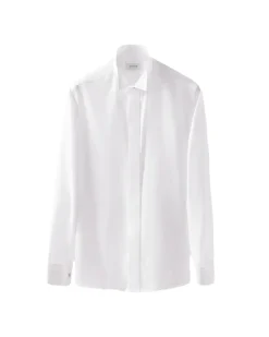 Skjorte<Eton 3000 Slim Evening Wing Collar Skjorte Hvit