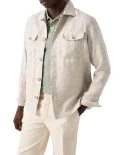 T-Shirt<Eton Filo di Scozia Solid Piqué T-shirt Lysegrønn