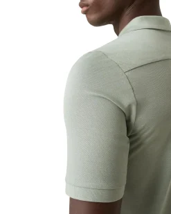 T-Shirt<Eton Filo di Scozia Solid Piqué T-shirt Lysegrønn