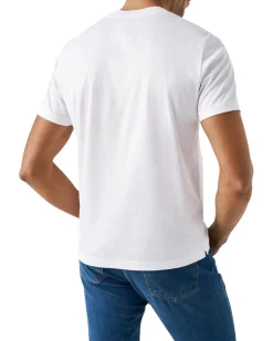 T-Shirt<Eton Filo di Scozia T-shirt T-shirt Hvit
