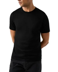 T-Shirt<Eton Filo di Scozia T-shirt T-shirt Sort