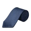 Tilbehør<Eton Floral Woven Silk Tie Slips Kongeblå