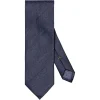 Tilbehør<Eton Silk Linen Tie Slips Marine