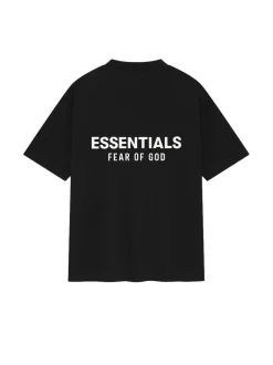 T-Shirt<Fear of God Essentials Classic Short Sleeve Tee T-shirt Sort
